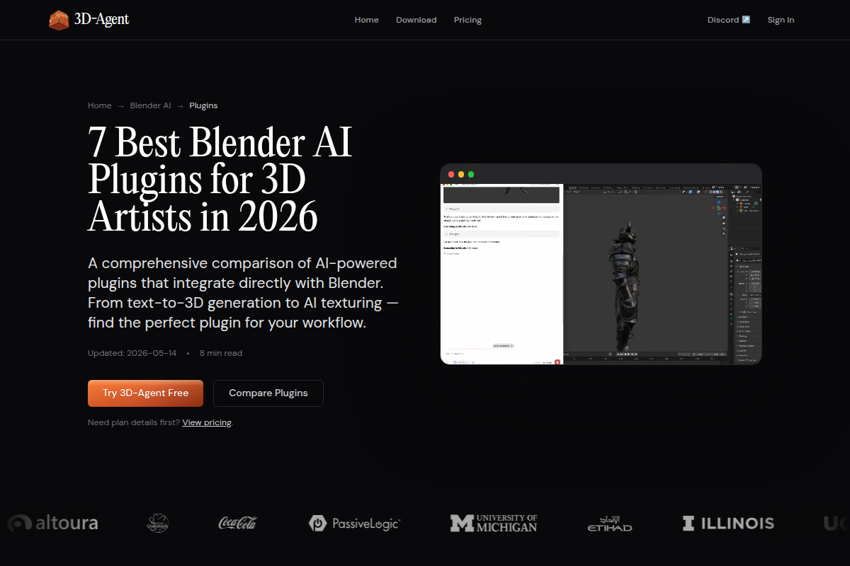 3D-Agent screenshot