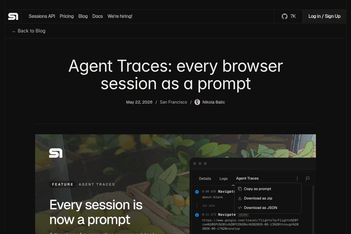 Agent Traces thumbnail