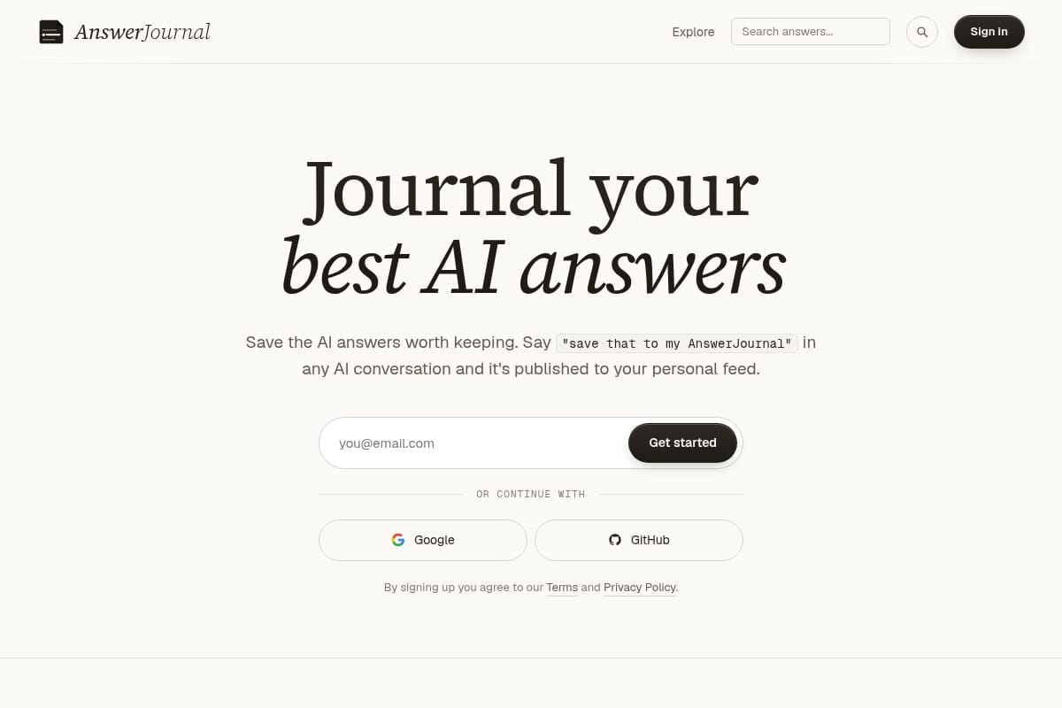 AnswerJournal thumbnail