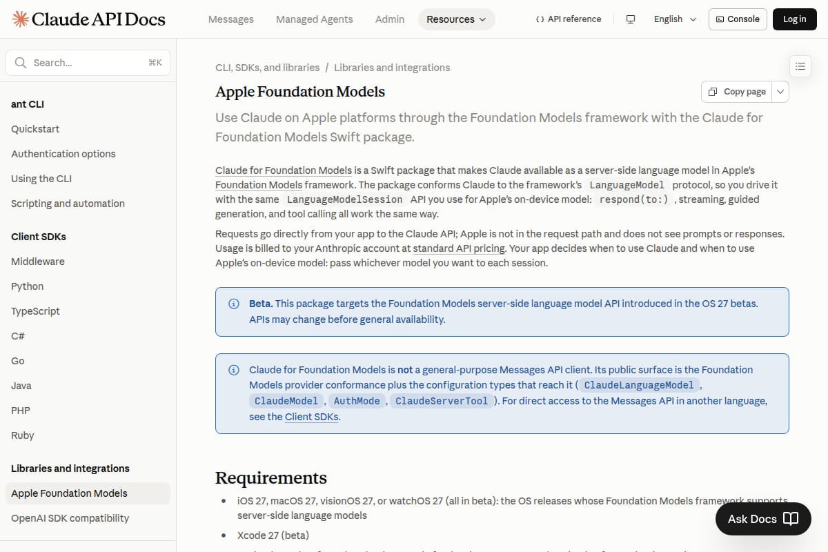 Apple Foundation Models thumbnail