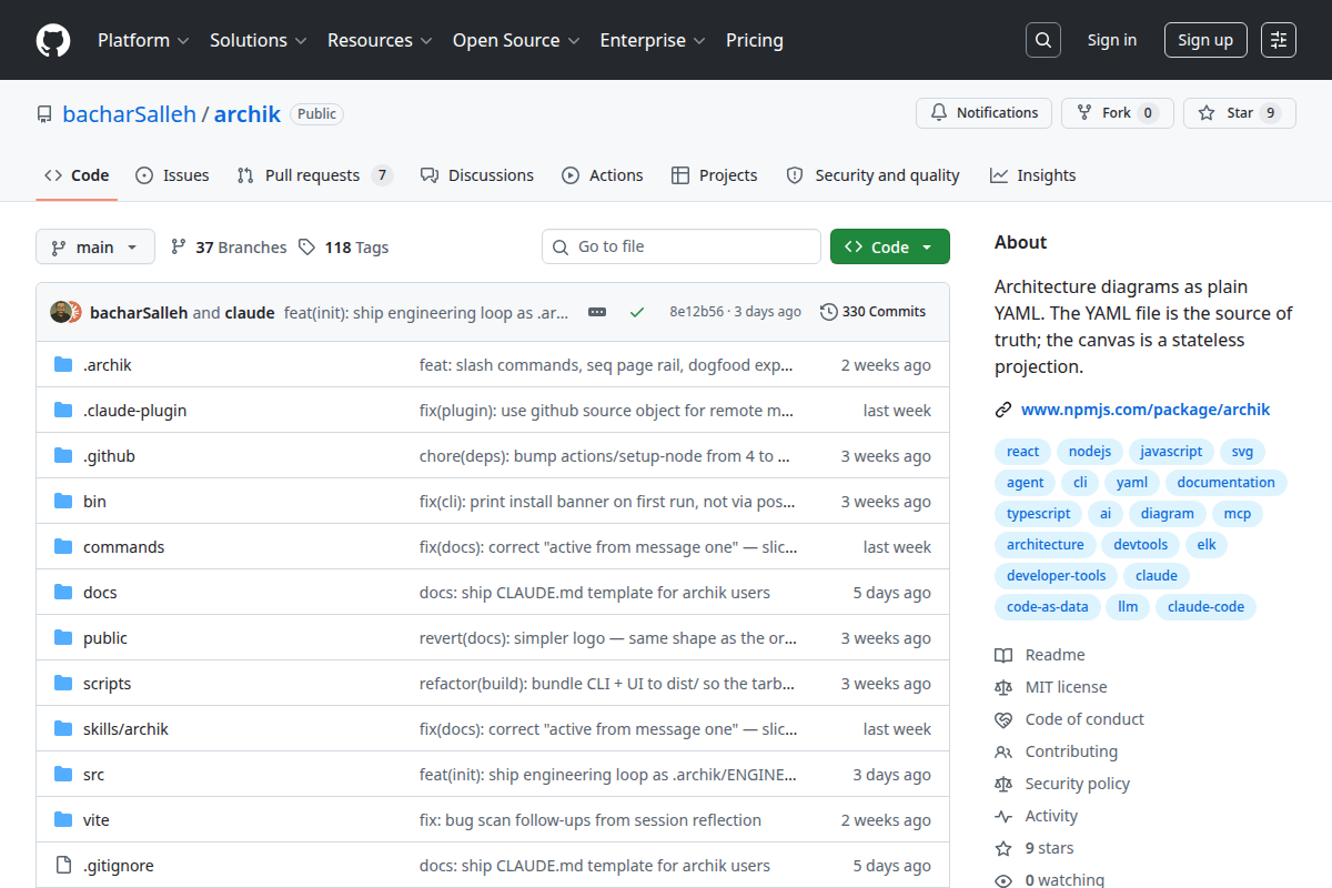 Archik screenshot