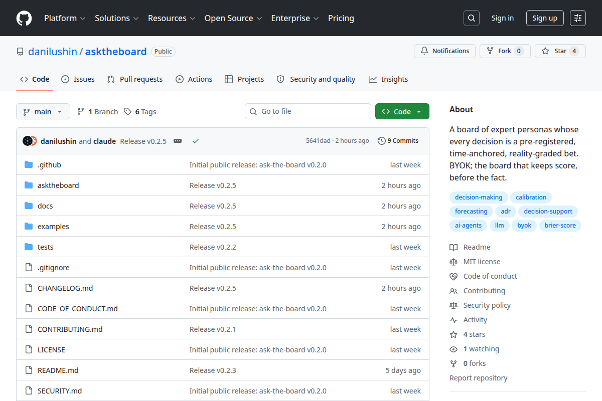asktheboard screenshot