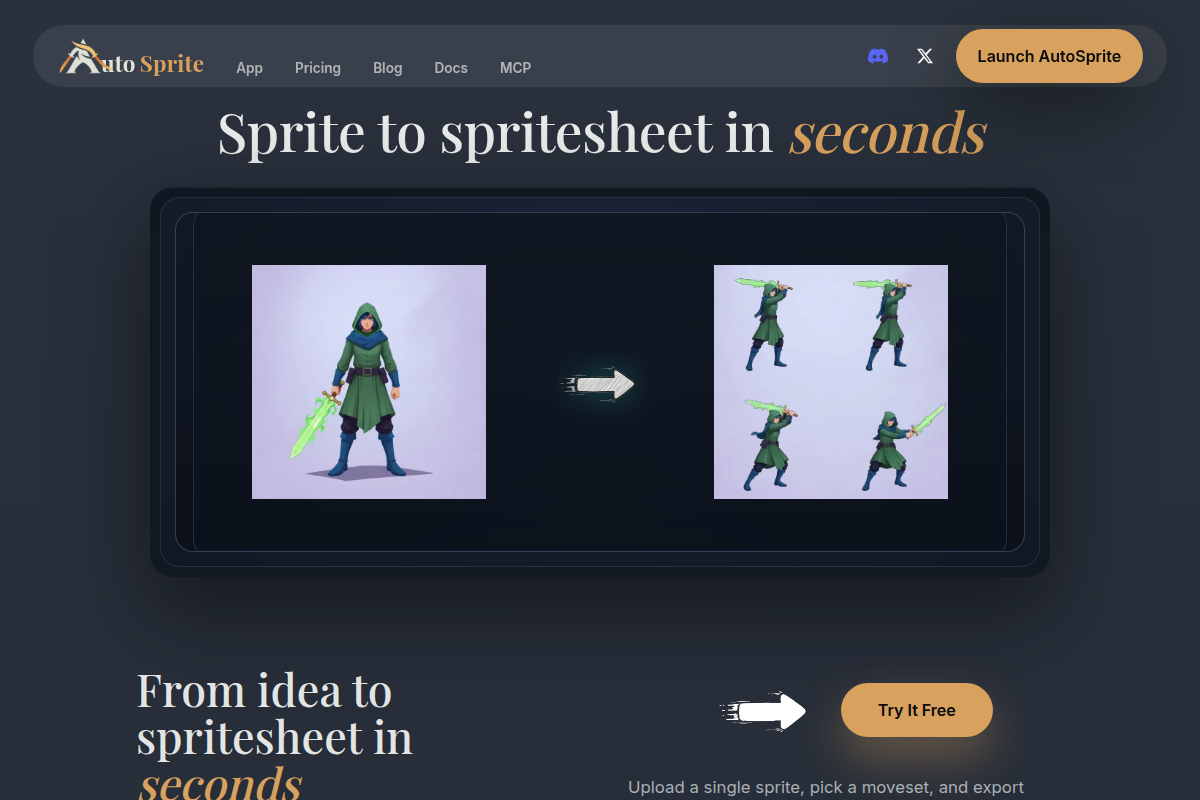 AutoSprite screenshot