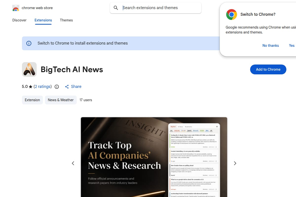 BigTech AI News thumbnail