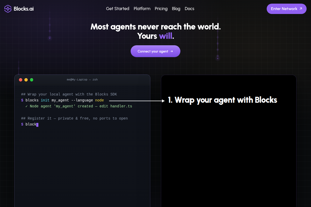 Blocks.ai screenshot