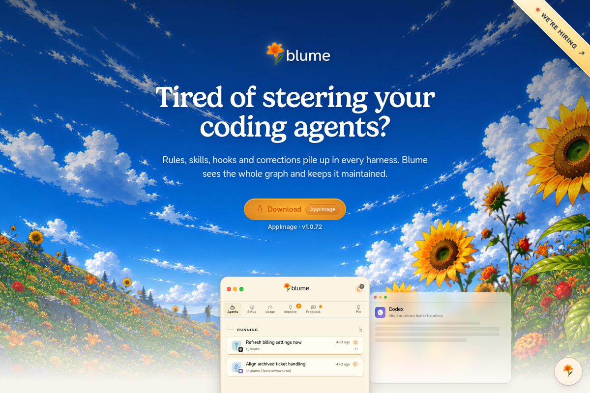 Blume Sidecar screenshot