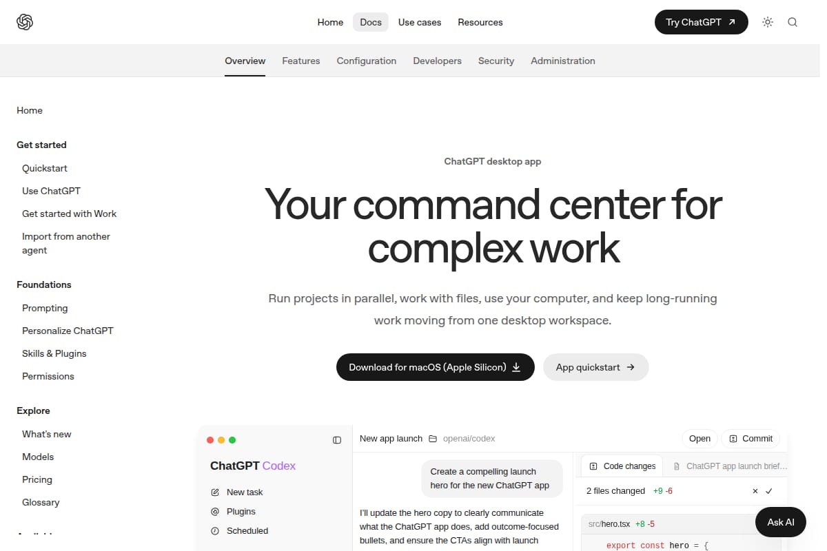 ChatGPT Desktop App thumbnail