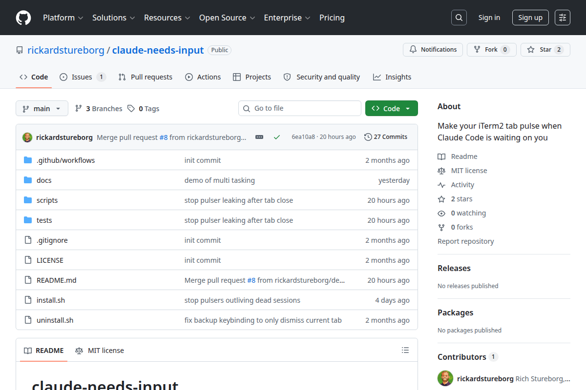 claude-needs-input screenshot