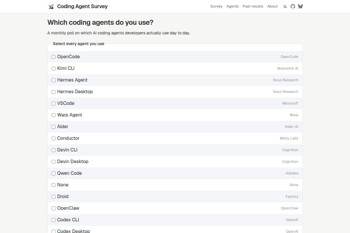 Coding Agent Survey thumbnail