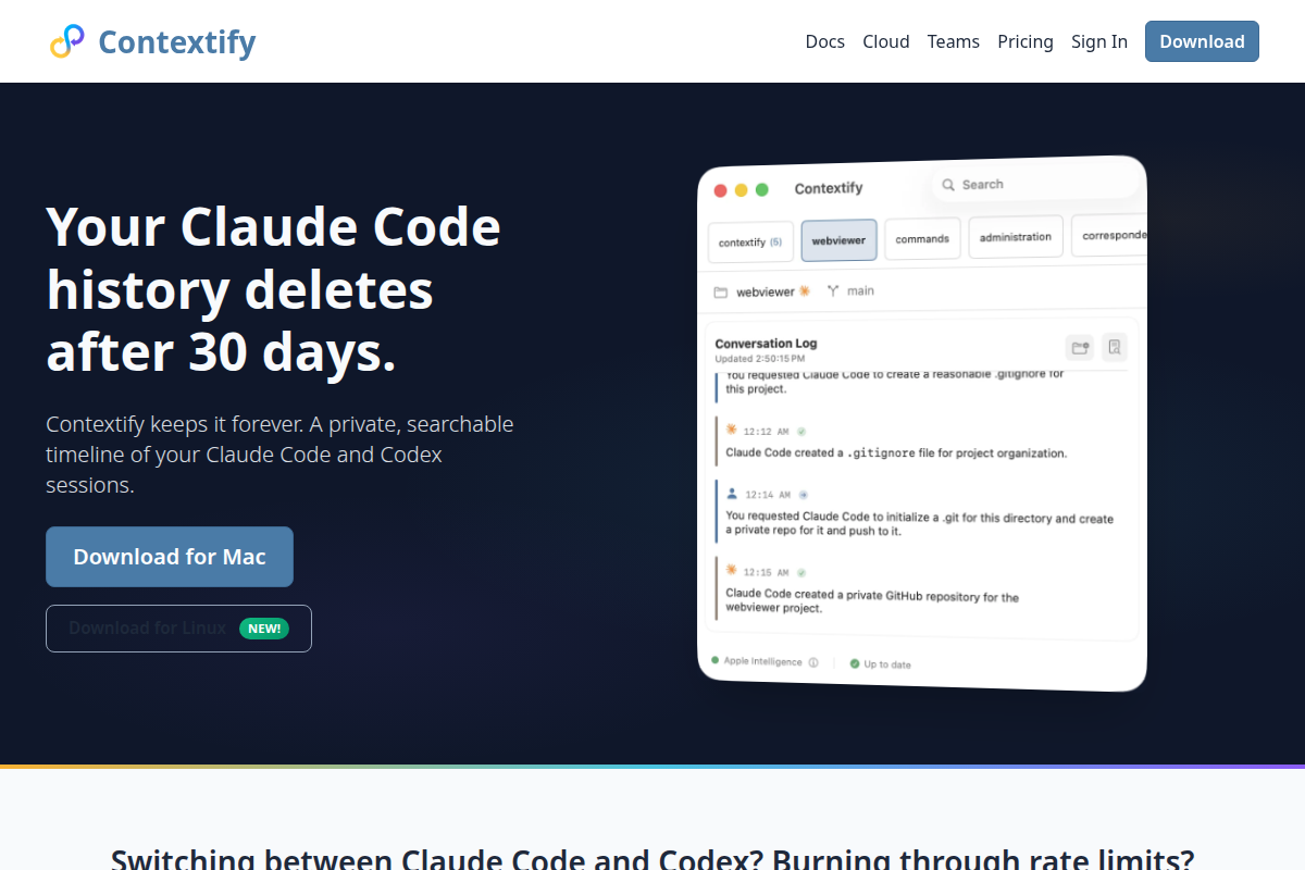 Contextify screenshot