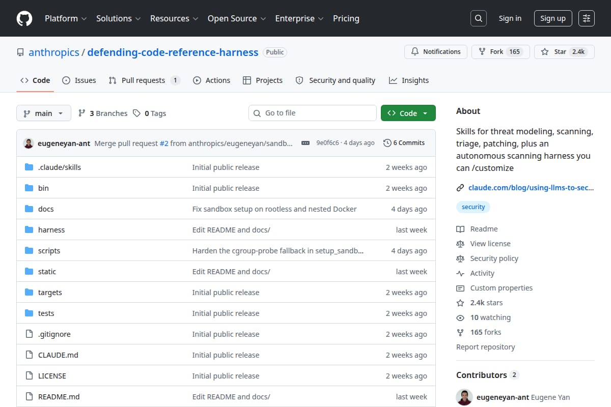 Defending Code Reference Harness thumbnail