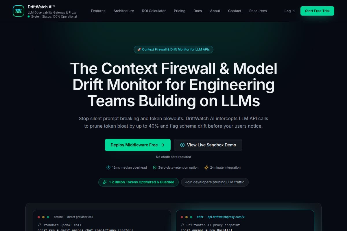 DriftWatch AI thumbnail