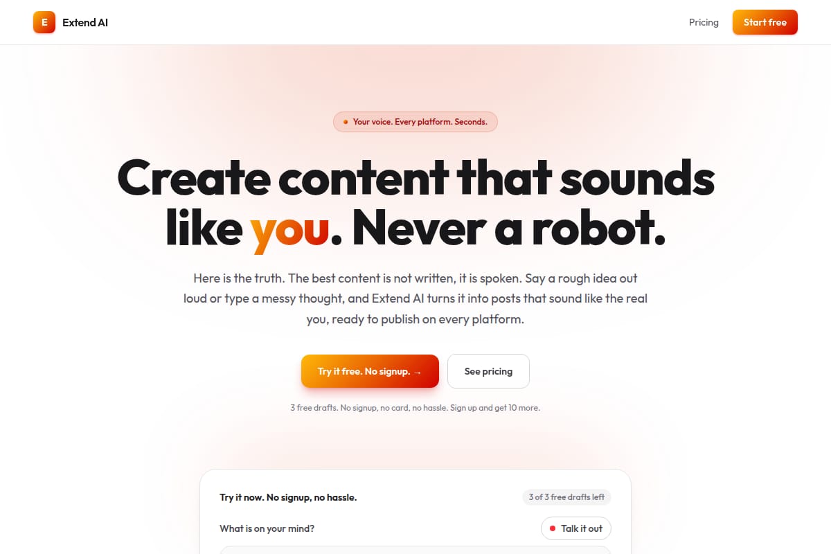 Extend AI thumbnail