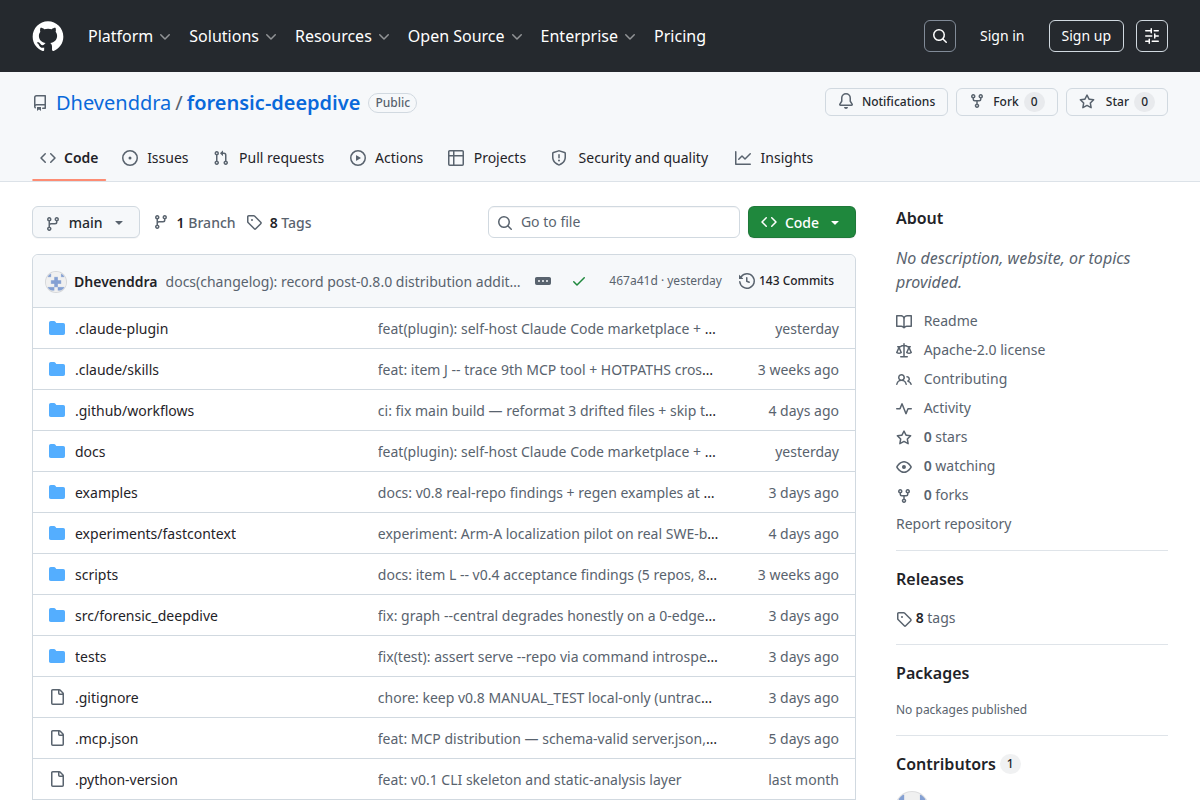 forensic-deepdive screenshot