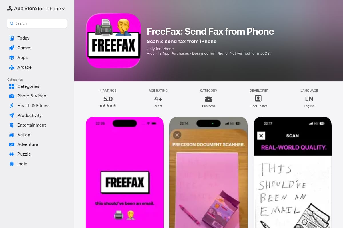FreeFax: Send Fax from Phone thumbnail