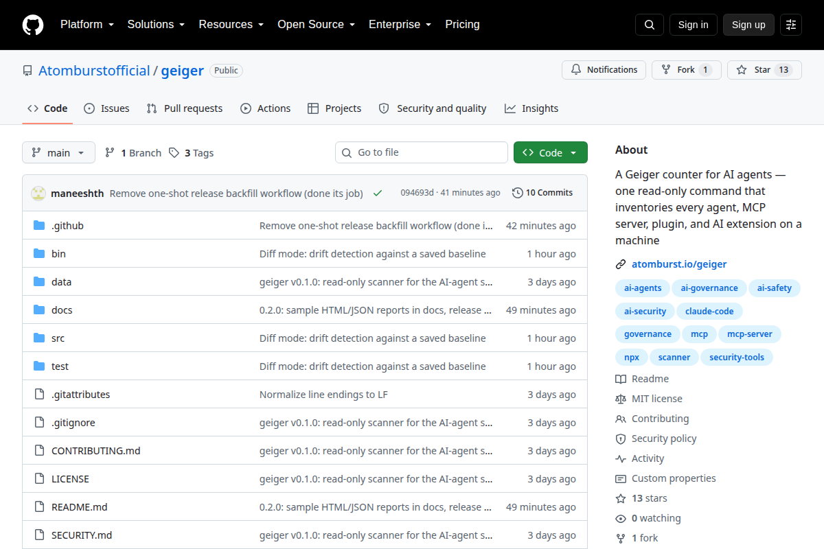 geiger screenshot