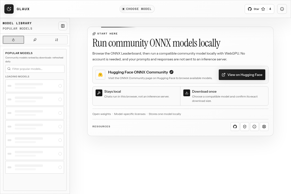 Glaux screenshot