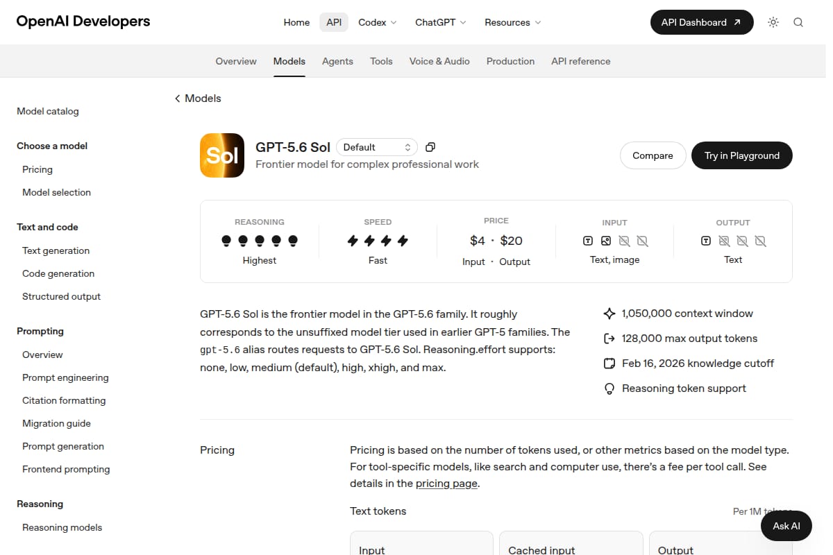 GPT-5.6 Sol thumbnail