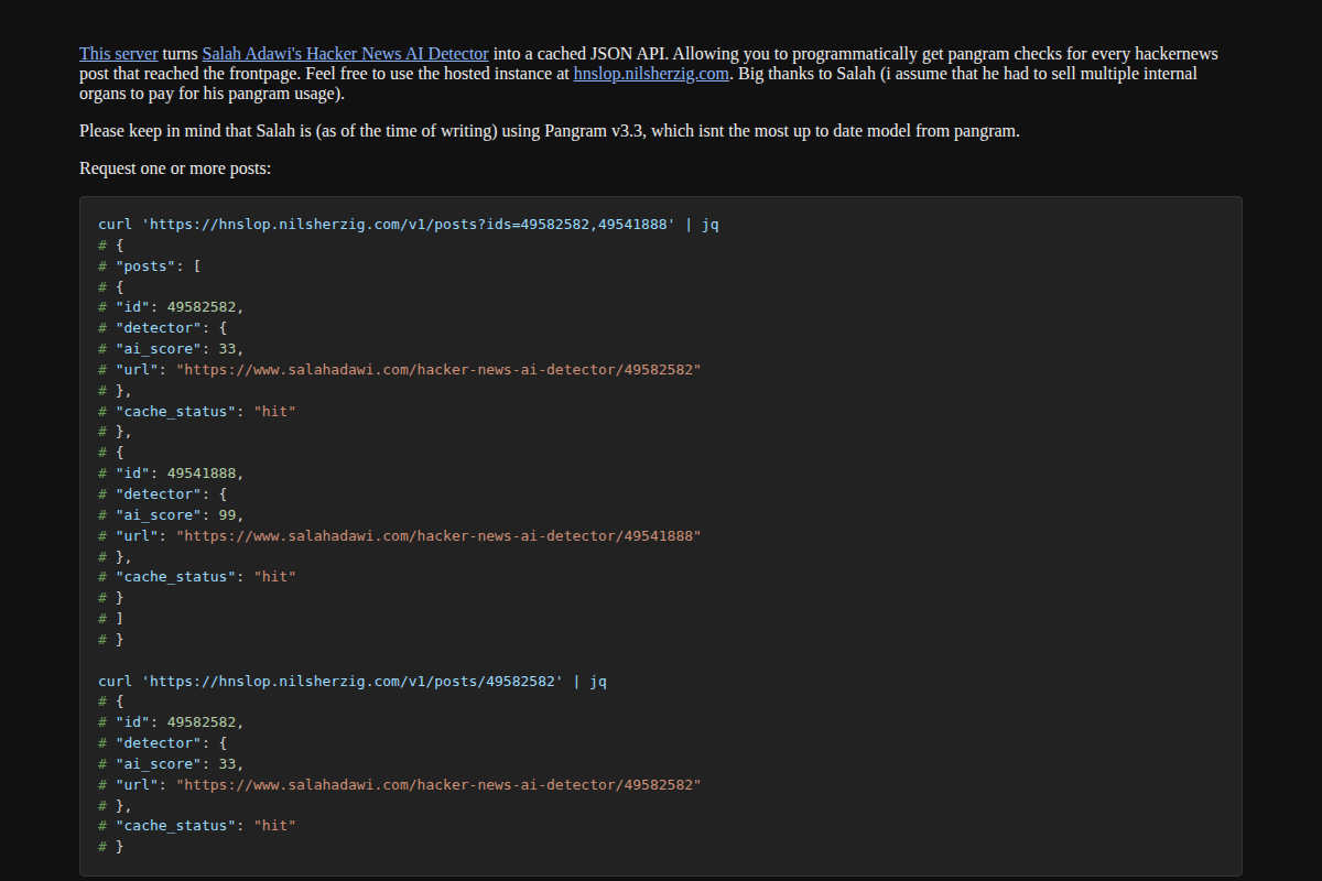 hnslop screenshot
