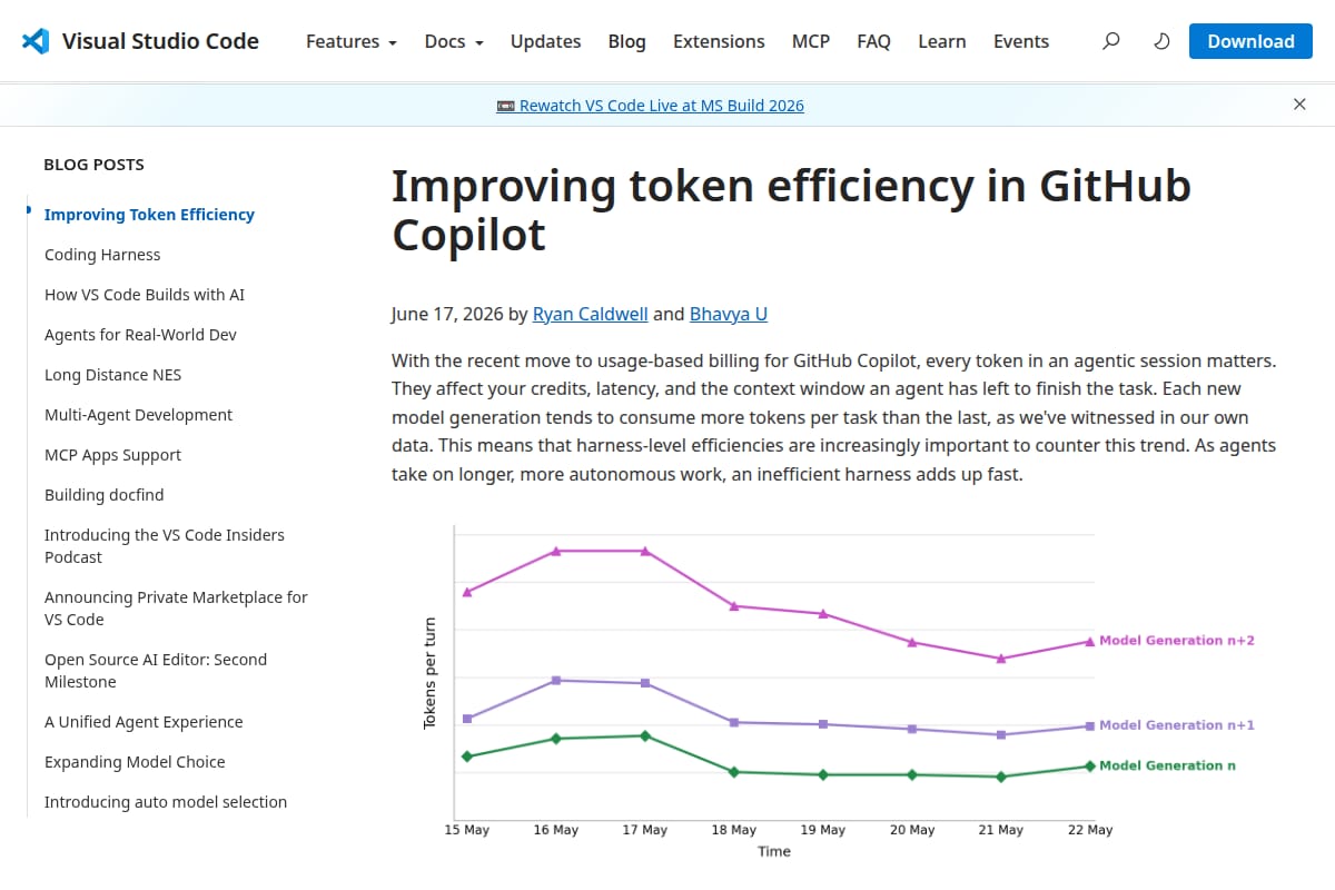 Improving token efficiency in GitHub Copilot thumbnail
