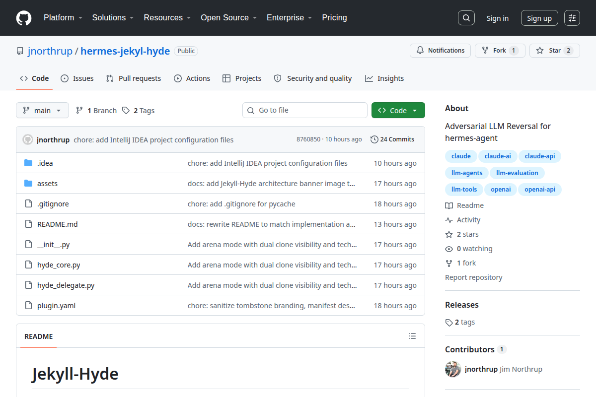 Jekyll-Hyde screenshot
