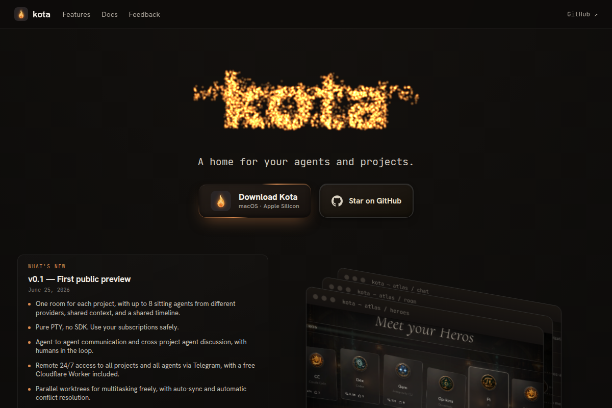 Kota screenshot