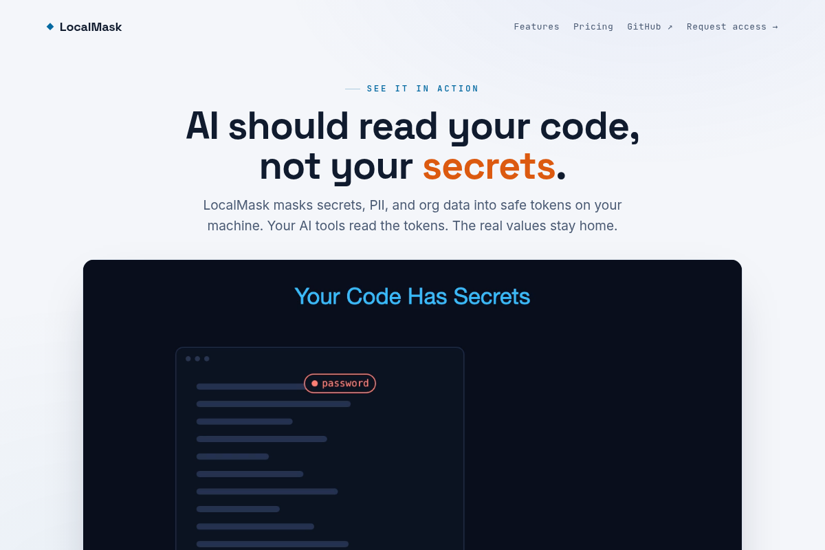 LocalMask screenshot