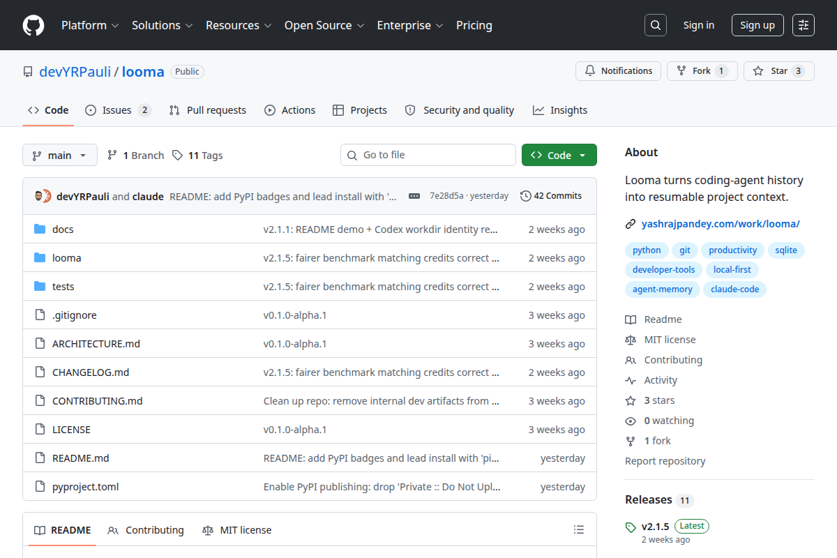 Looma screenshot