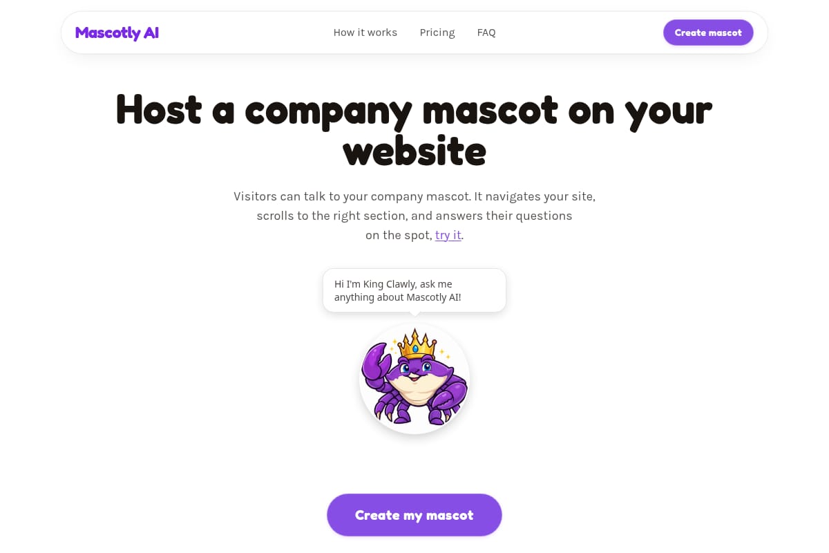 Mascotly AI thumbnail