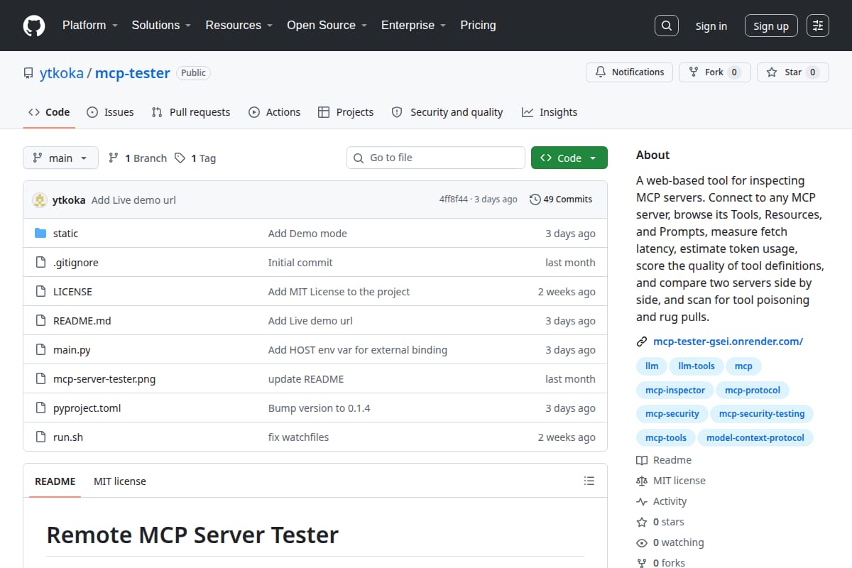 mcp-tester thumbnail