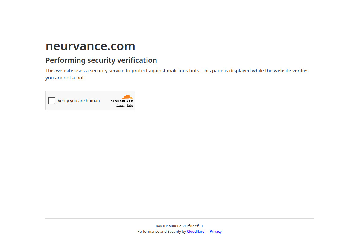 Neurvance screenshot