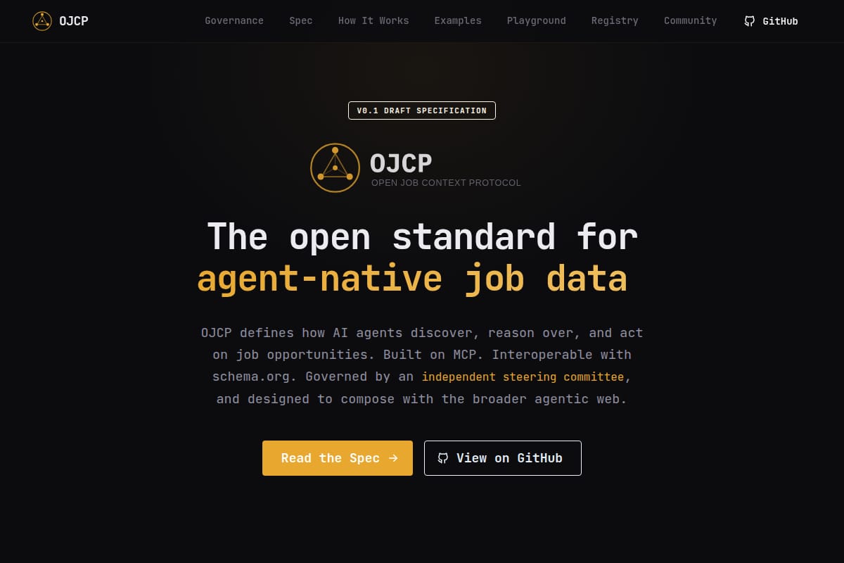 OJCP — Open Job Context Protocol thumbnail