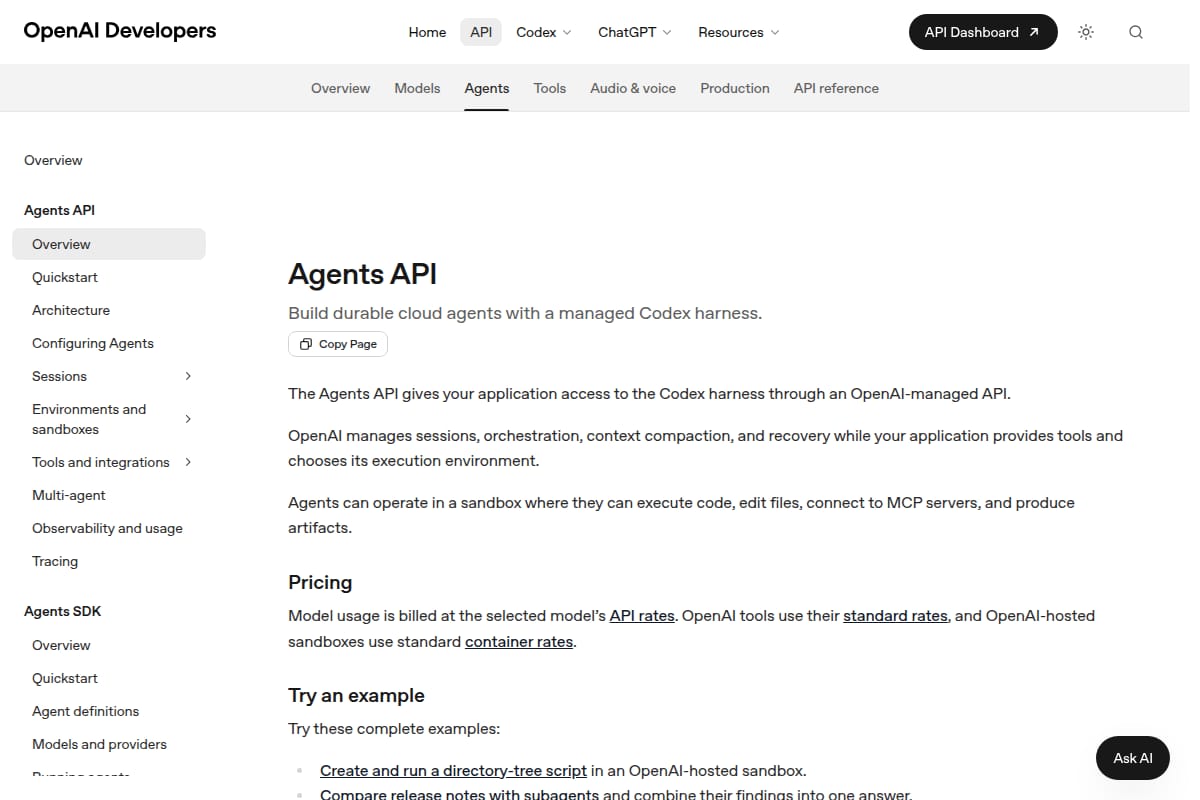 OpenAI Agents API thumbnail