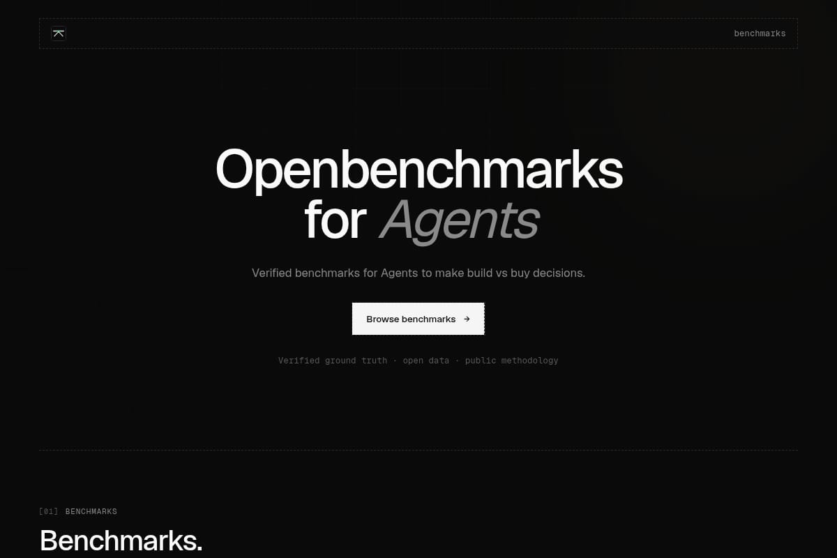 Openbenchmarks for Agents thumbnail