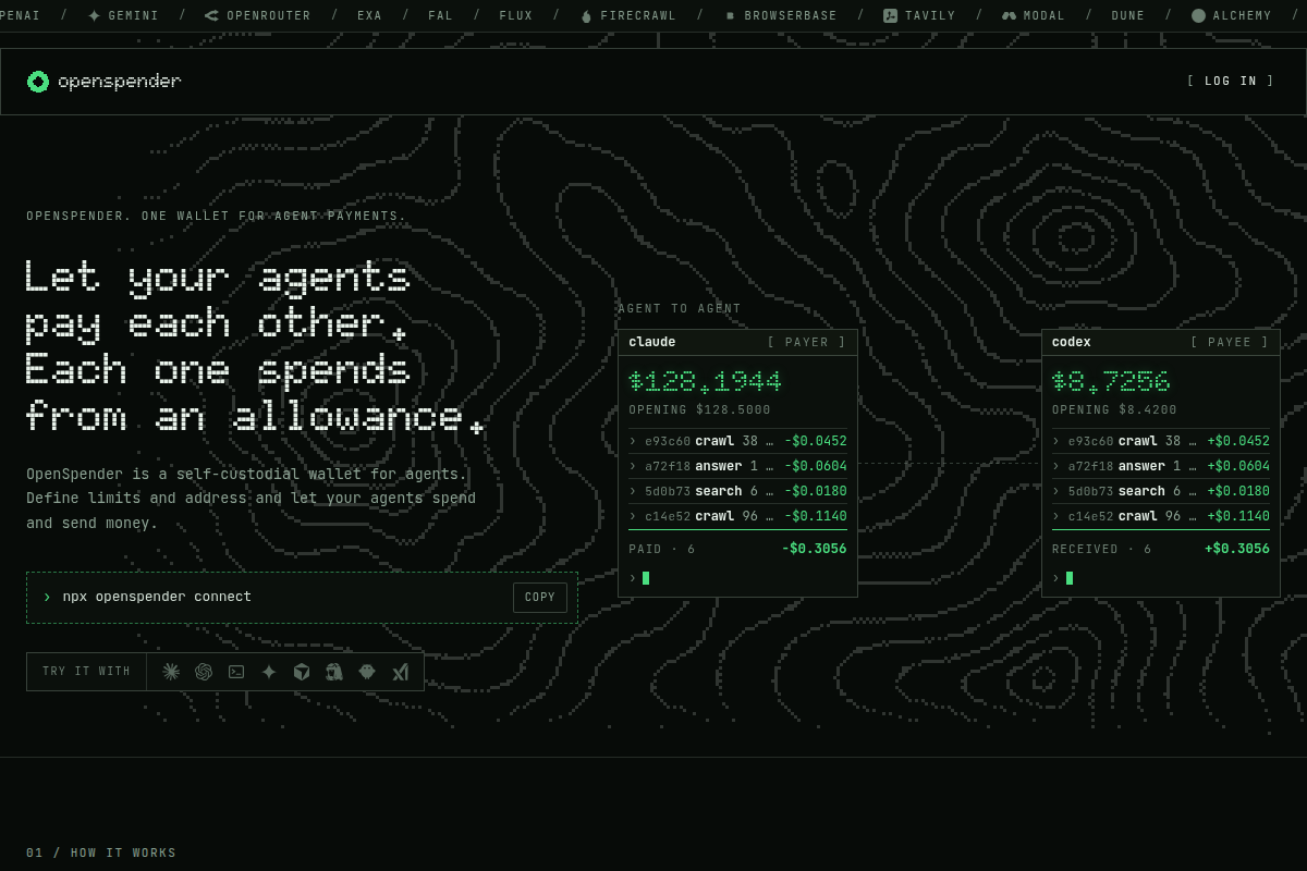 OpenSpender screenshot