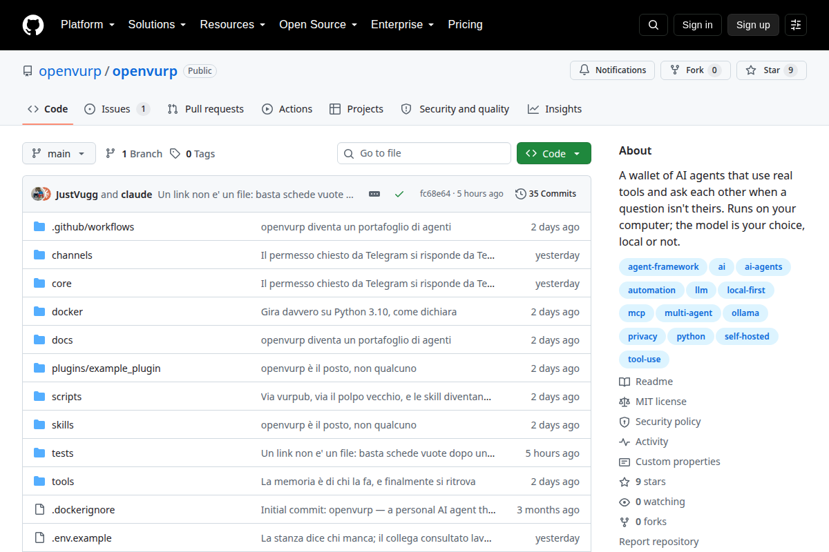 openvurp screenshot