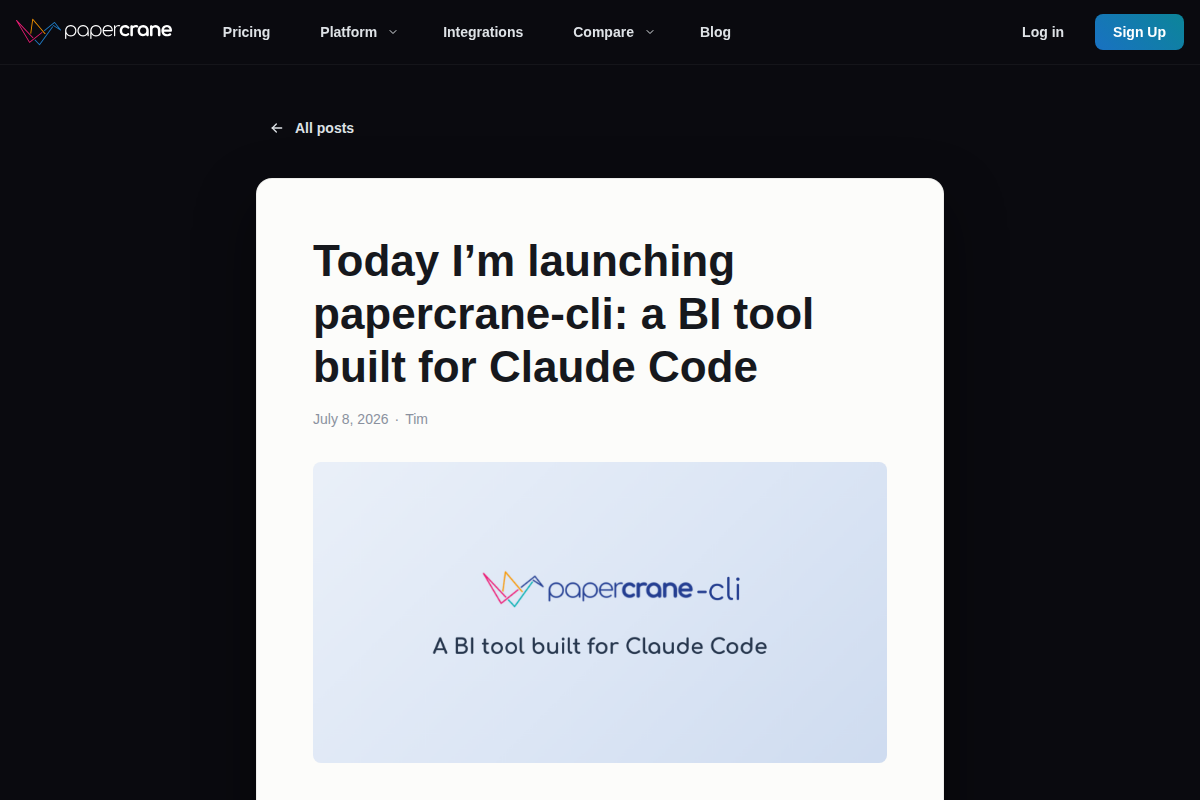 papercrane-cli screenshot
