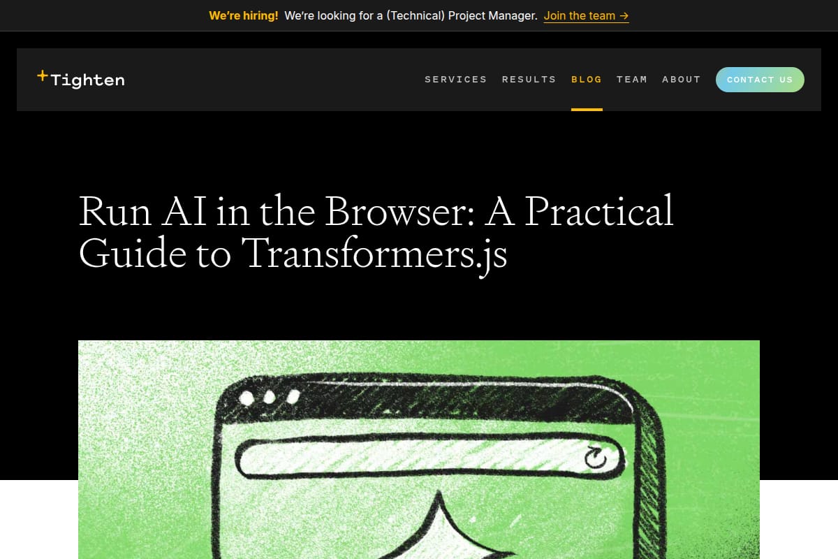 Run AI in the Browser: A Practical Guide to Transformers.js thumbnail