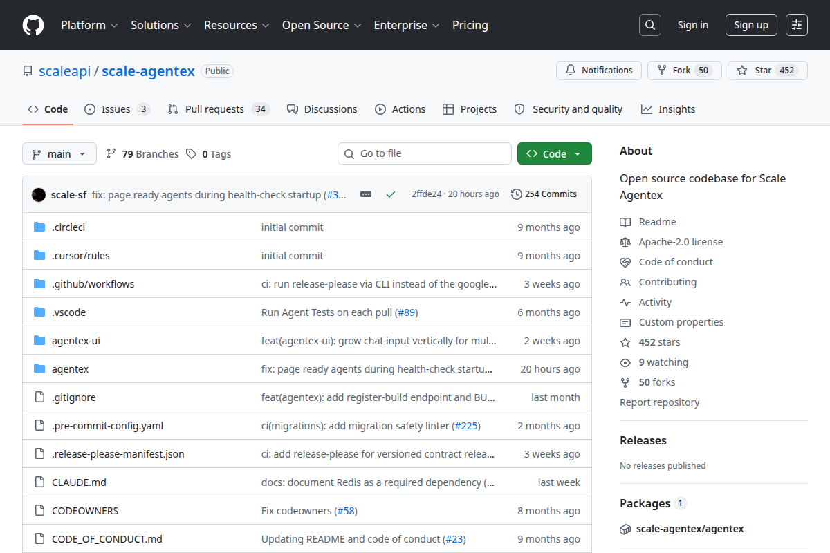 Scale Agentex screenshot