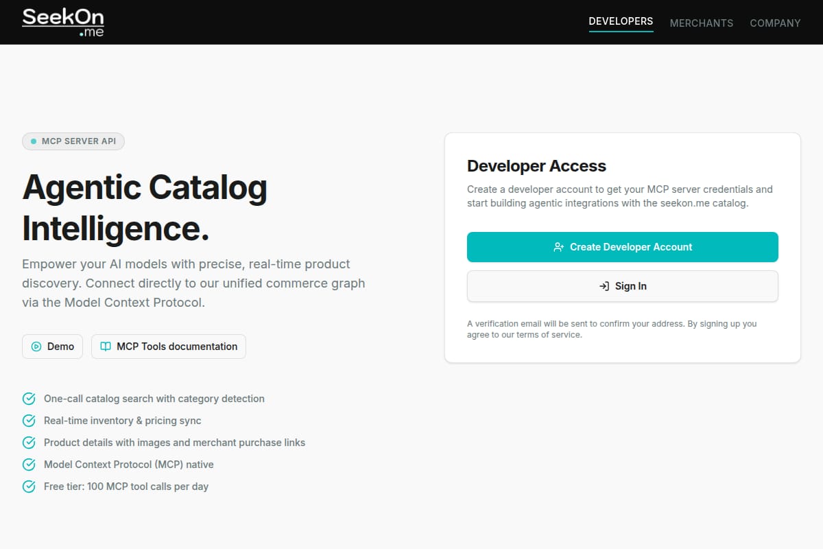 seekon.me — Product Intelligence thumbnail
