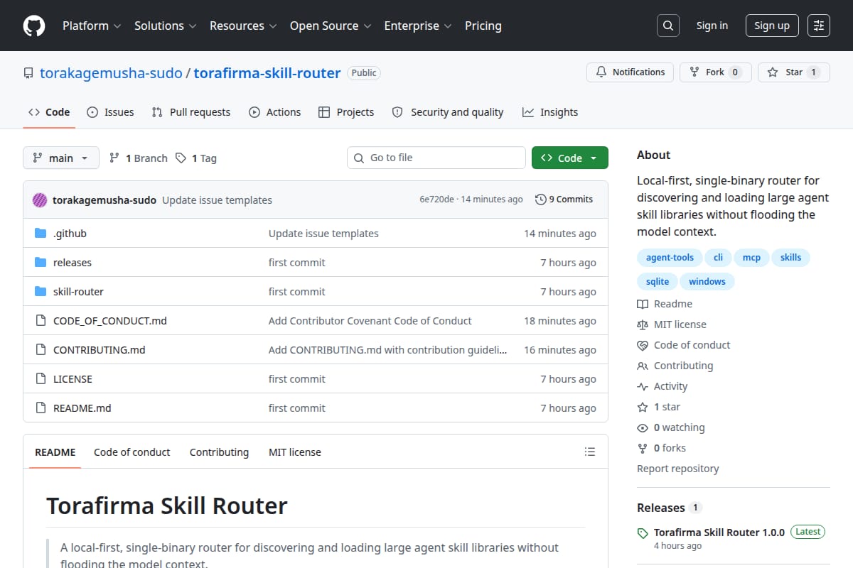 Skill Router – a local-first router for large agent skill libraries thumbnail