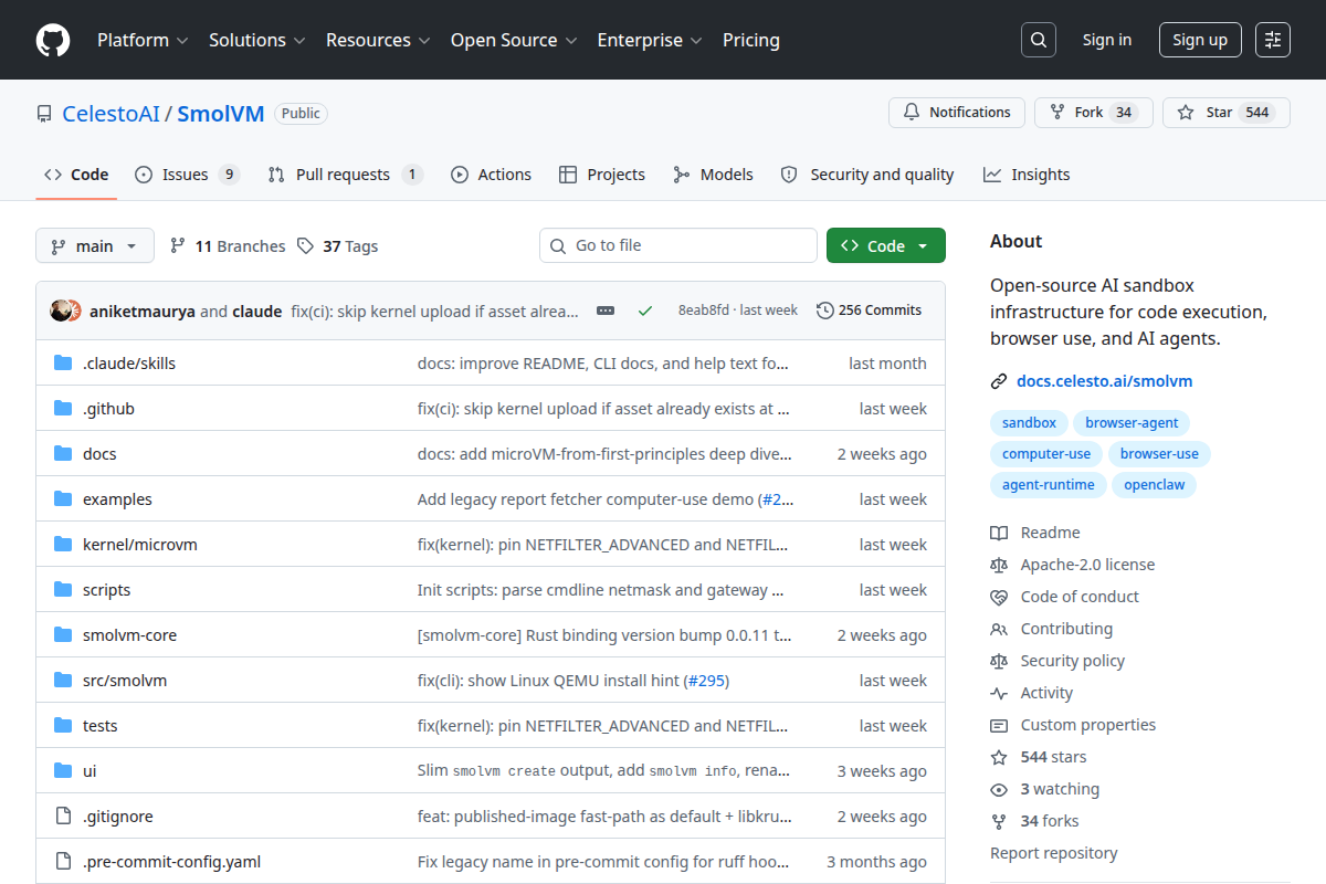 SmolVM screenshot