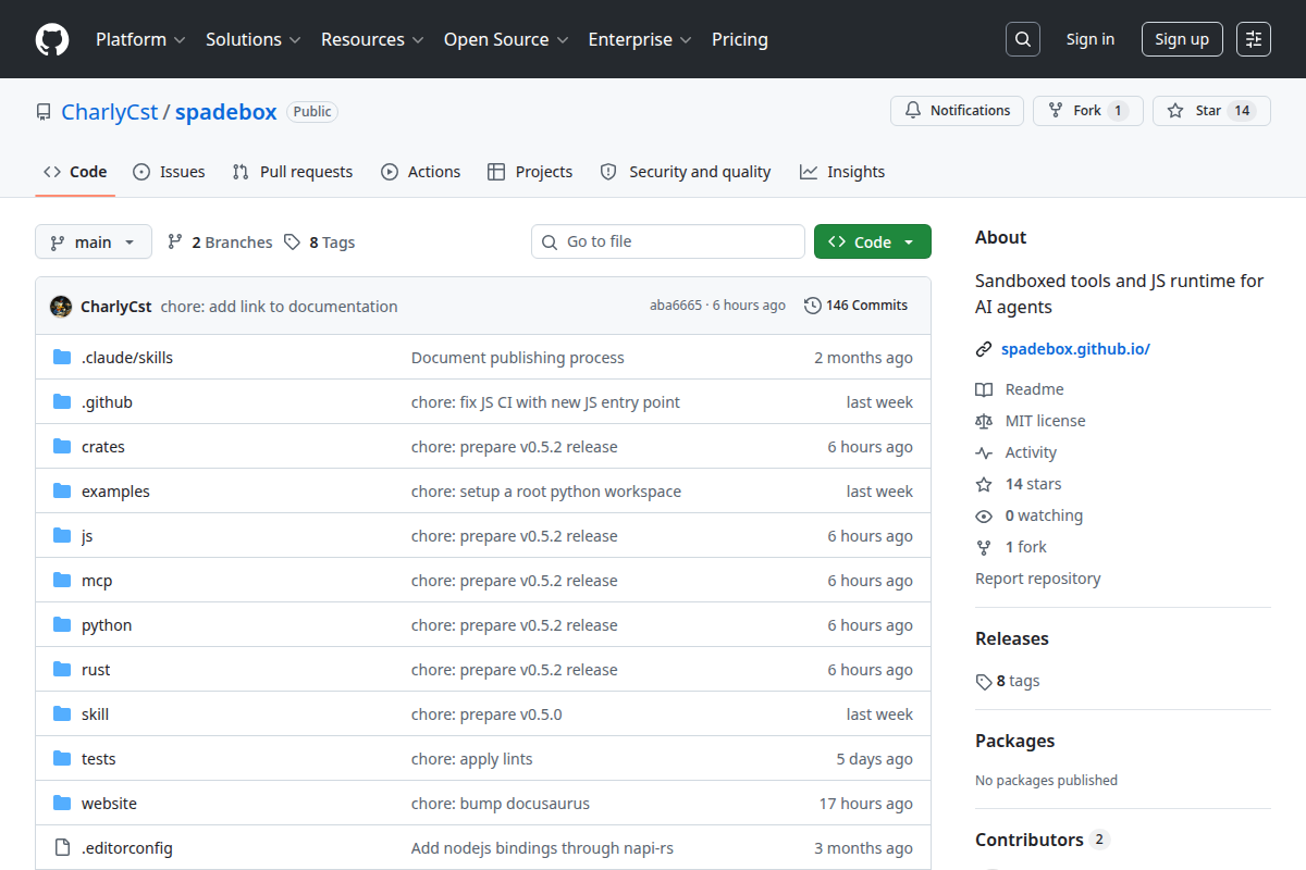 SpadeBox screenshot