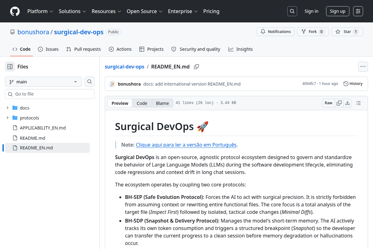 Surgical DevOps screenshot