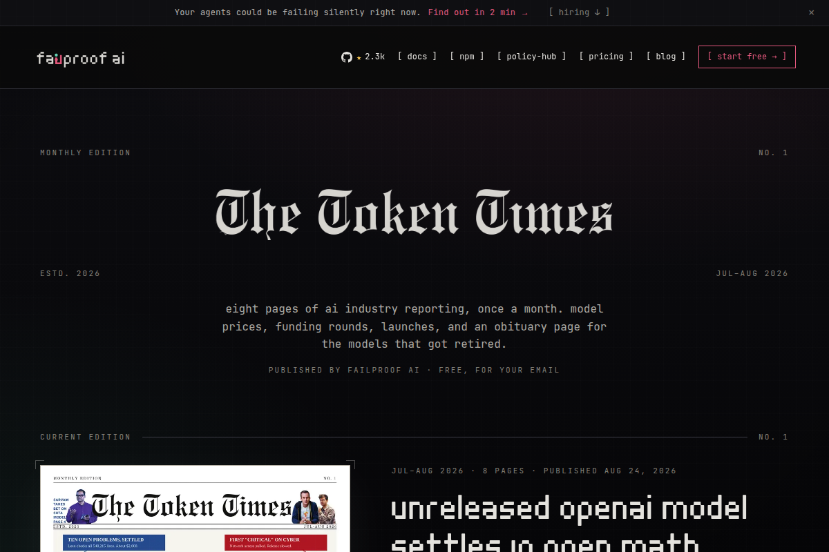 The Token Times screenshot