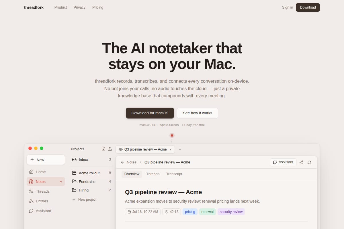 threadfork screenshot