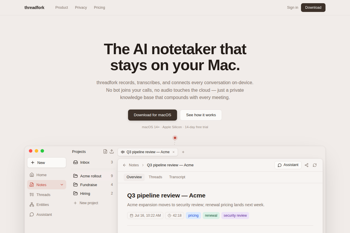 threadfork screenshot