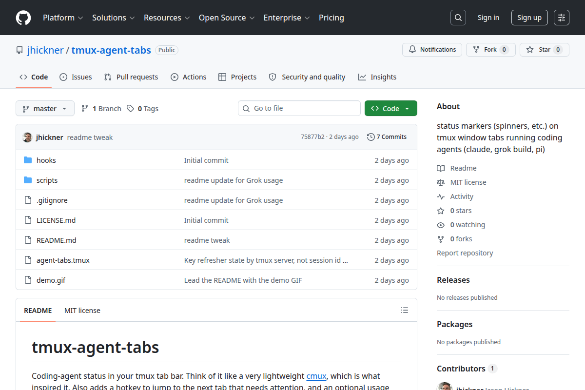 tmux-agent-tabs screenshot