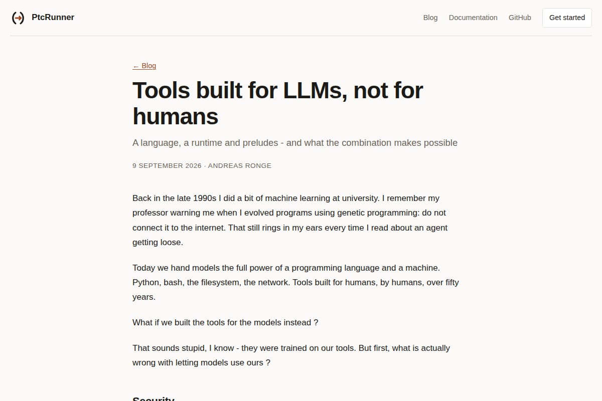 Tools built for LLMs, not for humans thumbnail