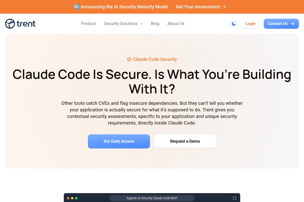 Trent AI Claude Code Security thumbnail
